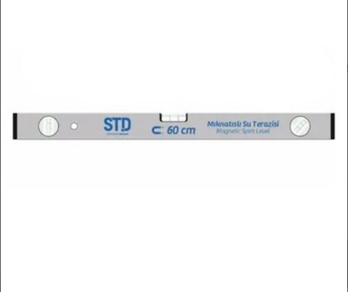 STD ALÜMİNYUM SU TERAZİSİ 60 CM MIKNATISLI